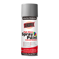 Matt Black Plastic Primer Aerosol Pray Paint for Metal